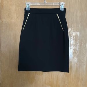 H&M Black and Gold Skirt